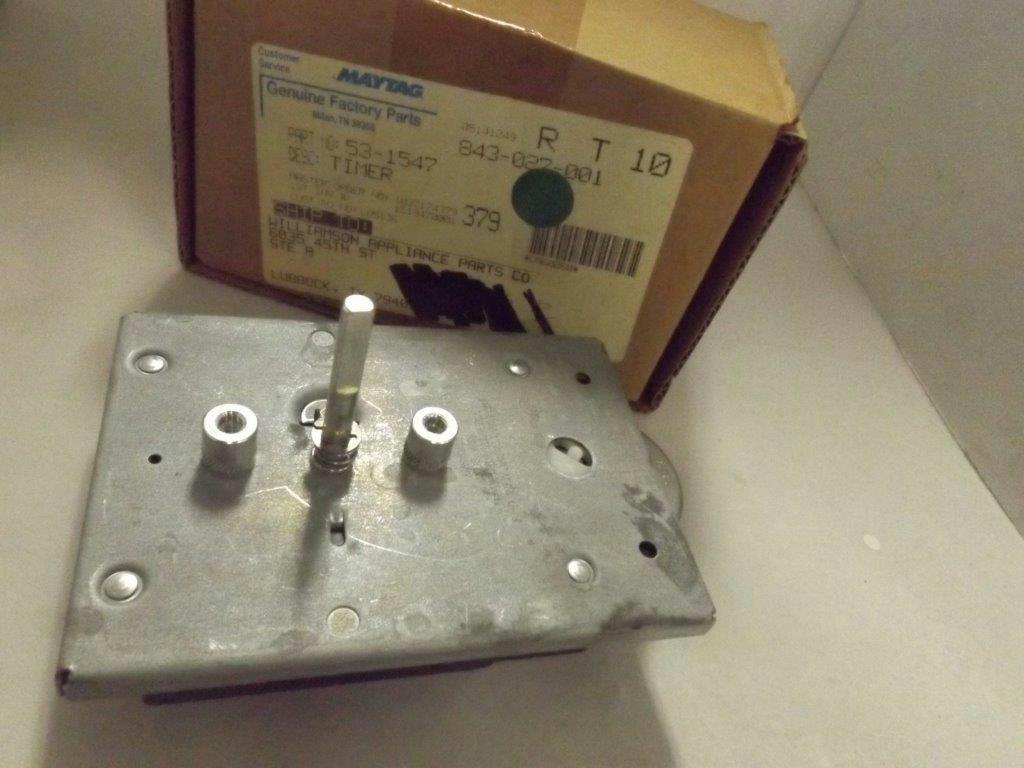 MAYTAG ADMIRAL DRYER 53-1547 TIMER NEW MAYTAG ADMIRAL DRYER 53-1547 TIMER NEW